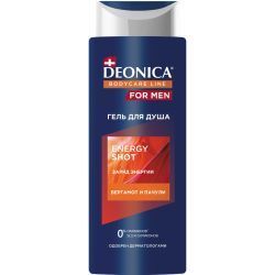Deonica FOR MEN Гель для душа Energy Shot 250мл