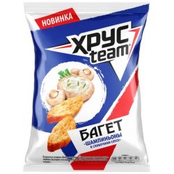 ХРУСТИМ Багет Шампиньоны в Слив. Соусе (Дисплей) 60г