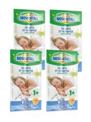 MOSQUITALL Пластины Нежная Защита для Детей от Комаров {с 3 лет} (48шт в блоке) Т10шт - 4 шт.
