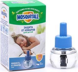 MOSQUITALL Жидкость 30 ночей Нежная Защита для Детей от Комаров {с 3 лет} Т30мл