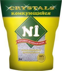 Наполнитель N1 Комкующийся 5 л