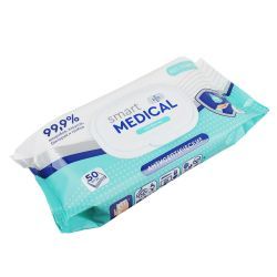 Салфетки N120 Влажные Дезинфицирующие. с Клапаном 120шт