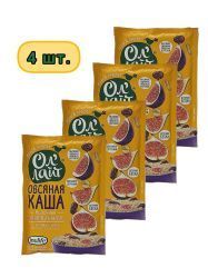 Ол'Лайт Каша Овсяная с Изюмом и Инжиром с Молоком 40 гр-4шт