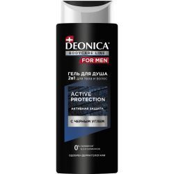 Deonica FOR MEN Гель для душа Active Protection 250мл