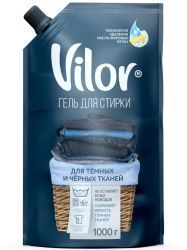 Vilor Гель для стирки Тёмных тканей (Дой-Пак) 1л Vilor Гель для стирки Тёмных тканей (Дой-Пак) 1л