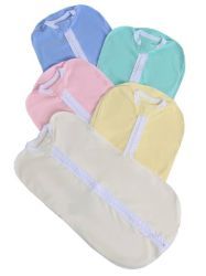 УЛЫБАСИКИ Пеленка кокон (интерлок) 30 50 см. на молнии 30 50