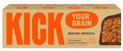 KICK YOUR BRAIN Батончик Финиковый со Вкусом Карамели в Шоколаде 45гр