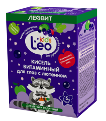 Leo Kids Кисель Витам. для Глаз с Лютеином для детей ранненого возраста от 1 года (5 пакетов 12г) 60гр