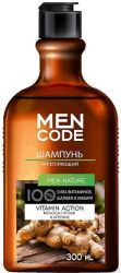 Men Code Шампунь MEN NATURE укрепляющий (флакон/флиптоп) 300мл
