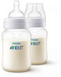 Бутылочка для кормления Philips Avent Anti-colic, от 1 месяца, SCF813/27, 260 мл, 2 шт