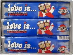Жев.Конфета LOVE IS Арбуз-Тропик (12 25гр) 300гр