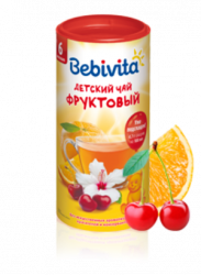 BEBIVITA Чай Фруктовый {с 6 мес} 200г