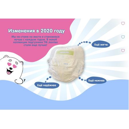 JOONIES Premium Soft Подгузники-трусики, размер XL (12-17 кг), 38 шт.
