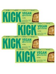 KICK VEGAN&GLUTEN FREE Батончик Халва с Корицей с Семенами Тыквы и Кунжута в Тёмном Шоколаде 45гр-4шт KICK VEGAN&GLUTEN FREE Батончик Халва с Корицей с Семенами Тыквы и Кунжута в Тёмном Шоколаде 45гр-4шт