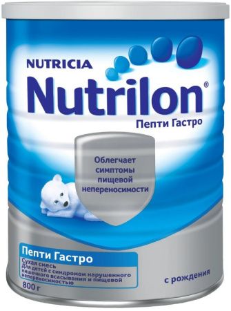 NUTRILON ПЕПТИ-ГАСТРО (800г) Лечебная Смесь {с рождения} при нарушении киш. всасыв. 800г.