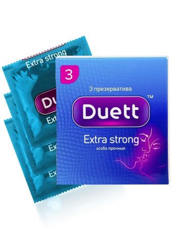 Duett Презервативы Extra Strong N3