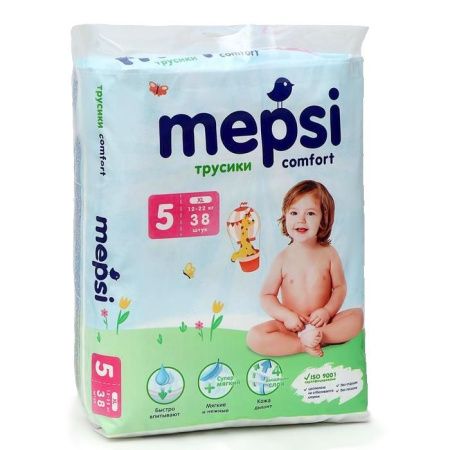 Mepsi Трусики-Подгузники XL {38шт} 12-22кг