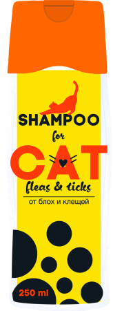 Барсик Шампунь для кошек от блох 250 мл