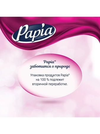 Papia Туалетная бумага Цветы Бали 3сл 4рул