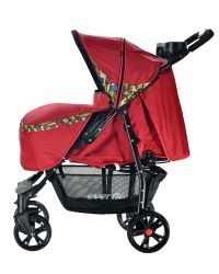 Коляска прогулочная Everflo E-230 Luxe Safari red красный