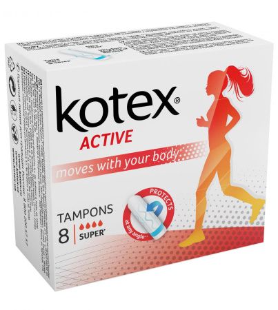 Kotex Тампоны Active Super 8шт