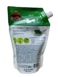 Qualita Средство для Мытья Посуды GREEN TEA & ALOE Дой-Пак 500мл