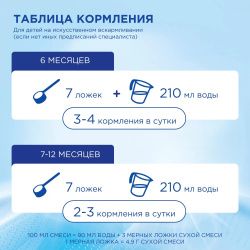 NUTRILON Premium 2 (2 600г) Молочная Смесь с Комплексом PronutriPlus для Иммунитета {с 6 мес} 1200г.