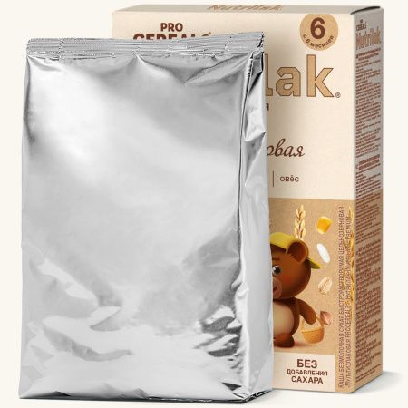 NUTRILAK Premium Каша PROCEREALS Мультизлаковая Цельнозерновая без Молока {с 6 мес} 200г