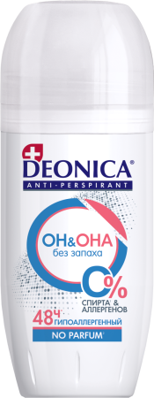 DEONICA Антиперспирант «ОНиОНА» {Ролик} Шоубокс 50 мл