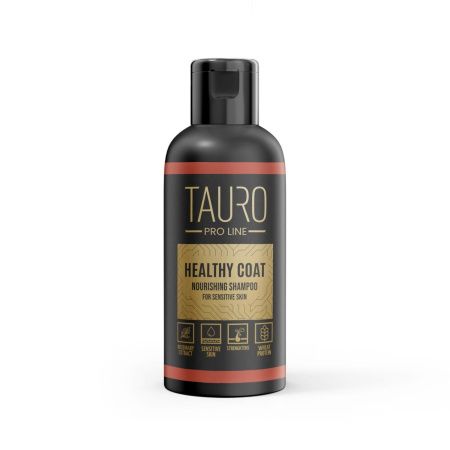 Tauro Pro Line шампунь Хелси Коат питательный, для здоровой и блестящей шерсти животных 50мл
