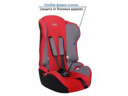 Автокресло ZLATEK ZL513, basic, красный Atlantic, гр. I/II/III, 9-36 кг, 1-12 лет 9-36 кг