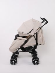 Коляска - трость Everflo Aura beige E 1270,спинка раскл.,съёмный бамп,утепл.накидка на нож 6мес-4года,до 15 кг.