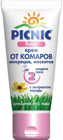 Picnic Baby Крем Репеллентный от Комаров 40 мл 12+