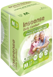 Inseense Трусики-Подгузники Daily Comfort для Взрослых M (60-100см) 1000мл 10шт