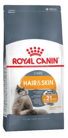 Роял Канин Хайр и Скин Кеа сухой корм для кошек-здоровье кожи и шерсти 0,4 кг