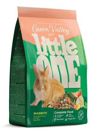 Little One Корм Зеленая долина для кроликов из разнотравья 750гр Little One
