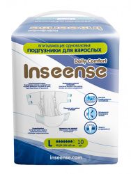 Inseense Подгузники Daily Comfort Урологические L (100-160см) 10шт