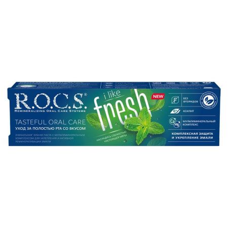 R.O.C.S. Зубная паста iLike Fresh (18) 74гр