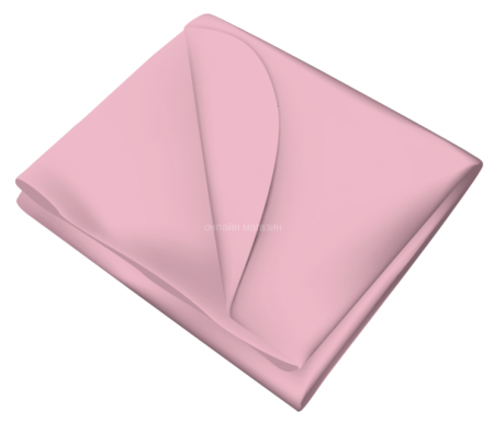 Inseense Клеенка подкладная с ПВХ без тесьмы (розовая) 0,5 0,7м