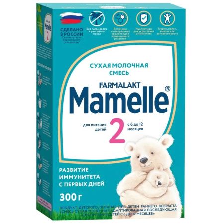 MAMELLE 2 Сухая Молочная Смесь с Нуклеотидами {с 6 мес} 300г