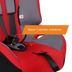 Автокресло ZLATEK ZL513, basic, красный Atlantic, гр. I/II/III, 9-36 кг, 1-12 лет 9-36 кг