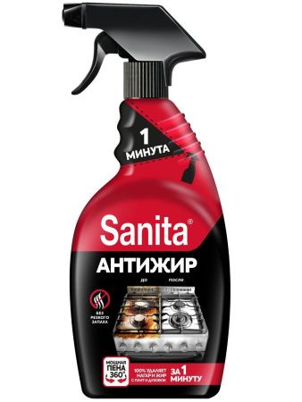 Sanita Спрей для Кухни Антижир 1 минута 500мл
