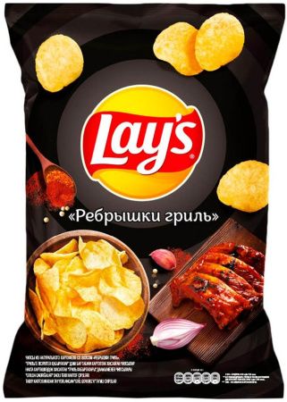 LAY's Ребрышки Гриль (Дисплей) 140г