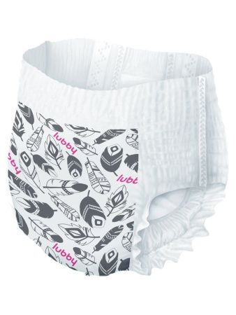 Lubby Premium Трусики -Подгузники (L) 44шт 9-14кг Lubby Premium Трусики -Подгузники (L) 44шт 9-14кг