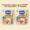 NESTLE Каша ШАГАЙКА Молочная Мультизлаковая Яблоко Банан Груша {с 12 мес} Doy Pack 190г