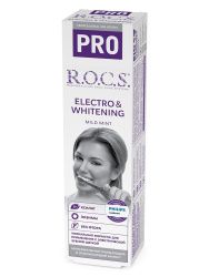 R.O.C.S. PRO. Зубная паста Electro & Whitening Mild Mint 74гр