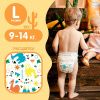 JOONIES Standard Подгузники-трусики, размер L (9-14 кг), 42 шт.