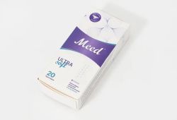 Meed Прокладки Ежедневные ультратонкие усечённые Софт 20шт