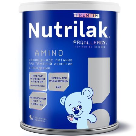 NUTRILAK Premium PROALLERGY AMINO Смесь Специализированная на основе Аминокислот 400г