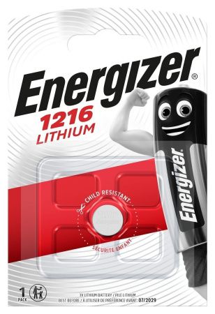 Батарейка Energizer Lithium CR1216 FSB1 {1 шт на блистере}